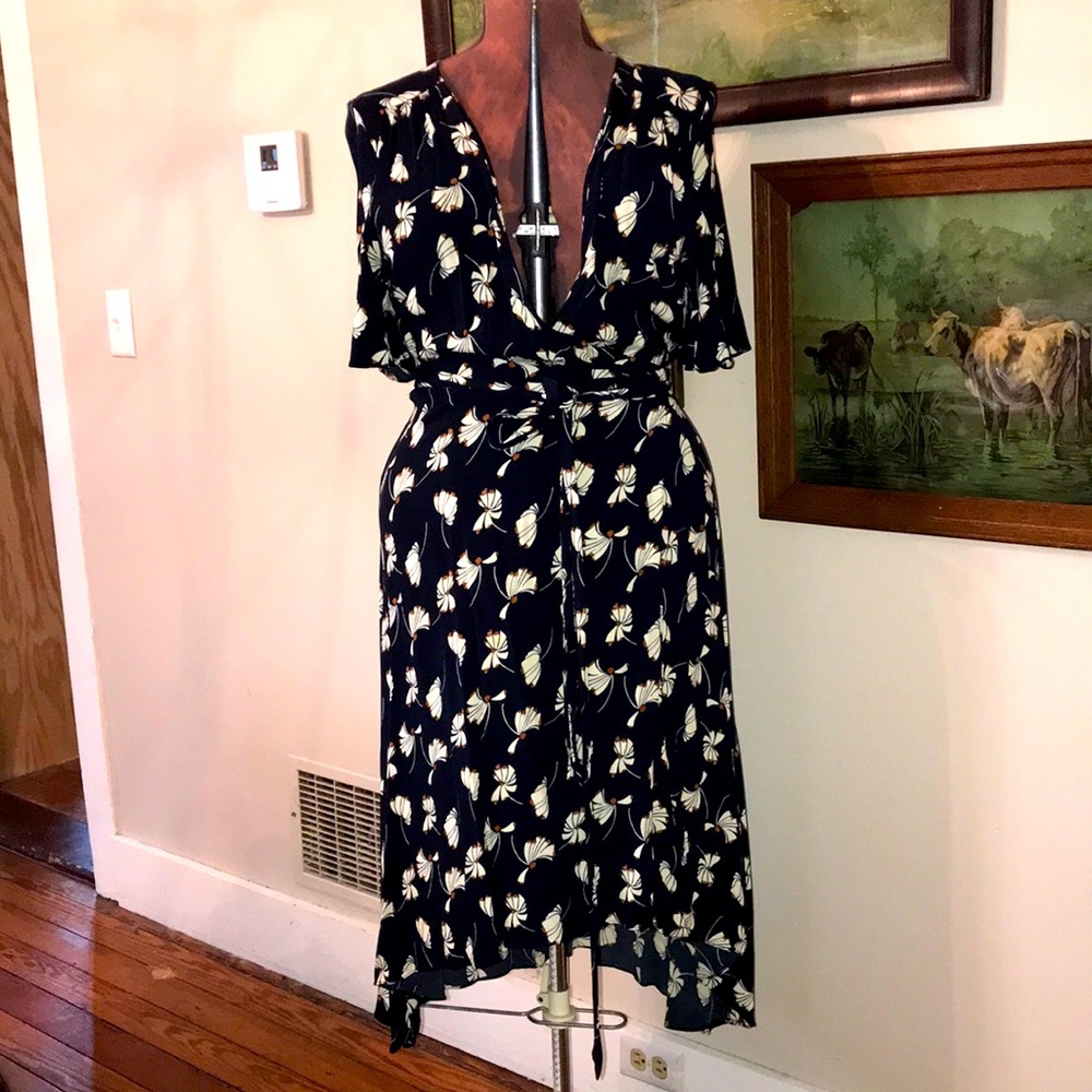 Eloquii Full Hi/Low Wrap Dress